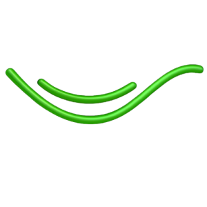 arrow green bg